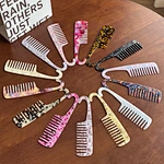 Portable hook comb for acetic acid long comb